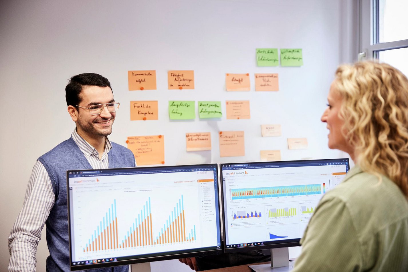 Personen monitoren Energieverbrauch mit IngSoft InterWatt